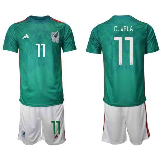 Men FIFA 2022 Mexico Soccer Jersey 040